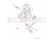 SUZUKI AD50W M (1991) Address 31D - FRONT WHEEL (MODEL R P09,E94)