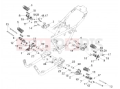 MOTOGUZZI V7 Stone 850 (EU, GSO) Foot rests