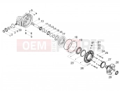 MOTOGUZZI V7 Stone 850 (AU, ID, JP, KR, RP, SG, VN, ZC) Rear transmission / Components