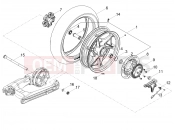 MOTOGUZZI V7 Stone 850 (AU, ID, JP, KR, RP, SG, VN, ZC) Rear wheel
