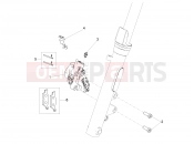 MOTOGUZZI V7 Special 850 (EU, UK) Front brake caliper