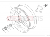 DUCATI Hypermotard 950 Rear wheel