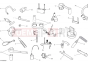 DUCATI Hypermotard 950 Workshop service tools (engine)