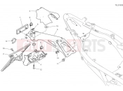 DUCATI Hypermotard 950 Plate holder