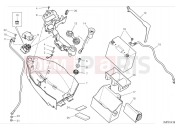 DUCATI Hypermotard 950 Battery holder