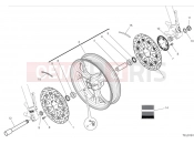 DUCATI 2024 Hypermotard 950 SP Front wheel