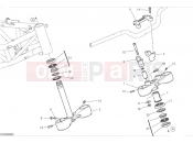 DUCATI 2024 Hypermotard 950 SP Steering assembly