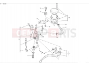 DUCATI 2024 Monster Plus Front brake pump