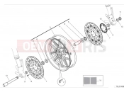 DUCATI 2024 Monster Plus Front wheel