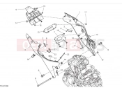 DUCATI 2024 Monster Plus Rear subframe