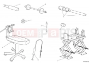 DUCATI 2024 Monster SP Workshop service tools (frame)