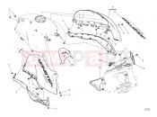 DUCATI 2024 Monster SP Front fairings