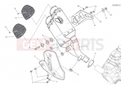 DUCATI 2024 Monster SP Exhaust silencer