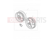 Triumph 2010 THUNDERBIRD Chrome Wheels