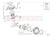 DUCATI Scrambler Icon Cylinders & pistons