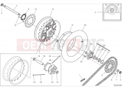 DUCATI Scrambler Nightshift Rear wheel
