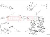 DUCATI Scrambler Nightshift Workshop service tools (frame)
