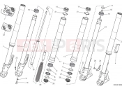 DUCATI Scrambler Nightshift Front fork