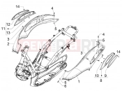 PIAGGIO Beverly 400 ie Tourer Side cover - Spoiler