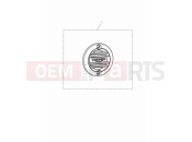Triumph 2024 Speed Twin 900 ACG badge, ribbed