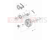 Triumph 2024 Speed Twin 900 Rear wheel