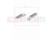 Triumph 2024 Speed Twin 900 Footrests, rear