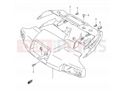 SUZUKI AE50 L (1990) Sepia (E28) 36 - HANDLE COVER (E02,E04,E21,E24)
