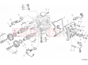 DUCATI 2019 Multistrada 1260 S HORIZONTAL HEAD & TIMING SYSTEM