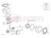 DUCATI Multistrada 1260 S Touring CYLINDERS - PISTONS