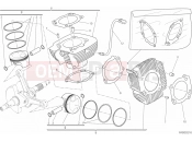 DUCATI Scrambler Classic CYLINDERS - PISTONS