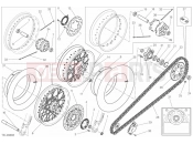 DUCATI Scrambler Classic FRONT AND REAR WHEEL