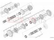 DUCATI 2019 Scrambler Cafe Racer GEAR BOX