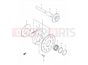 7 - STARTER CLUTCH - Suzuki AN150 X (1999)