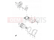 13 - OIL PUMP - Suzuki AN150 X (1999)
