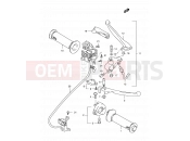39 - HANDLE LEVER - Suzuki AN150 X (1999)