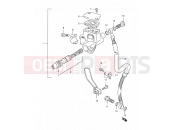 46 - FRONT BRAKE HOSE - Suzuki AN150 X (1999)