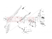 DUCATI Diavel FOOTRESTS, LEFT