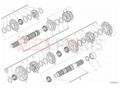 DUCATI Scrambler 1100 GEAR BOX