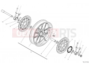 DUCATI Scrambler 1100 FRONT WHEEL