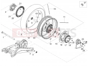 MOTOGUZZI V85 TT E5+ (EU) Rear wheel