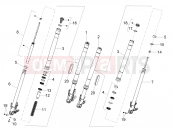 MOTOGUZZI V85 TT E5+ (EU) Front fork Kayaba