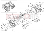MOTOGUZZI V85 TT Strada E5+ (EU) Gear box / Selector / Shift cam