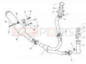 DUCATI 1997 Supersport 400 SS EXHAUST SYSTEM » EXHAUST SYSTEM