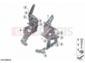 BMW Motorrad BMW 2019 C models C 400 X (0C09, 0C19) Clothes holder, front | Clothes holder, front