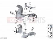 Handlebar cover | Handlebar cover - BMW Motorrad C 400 X (0C09, 0C19) 2018