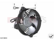 Fan | Fan - BMW Motorrad C 400 X (0C09, 0C19) 2018