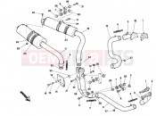 DUCATI 1997 Superbike 748 EXHAUST SYSTEM » EXHAUST SYSTEM