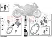 Service, brakes - BMW Motorrad S 1000 RR 15 (0D40) 2016