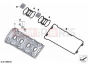 Cylinder head cover - BMW Motorrad S 1000 RR 15 (0D40) 2016