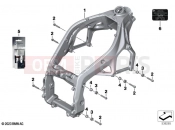 Main frame - BMW Motorrad S 1000 RR 15 (0D40) 2016
